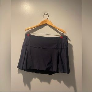Lululemon Navy Blue Athletic Lululemon Tennis Skort Size 12